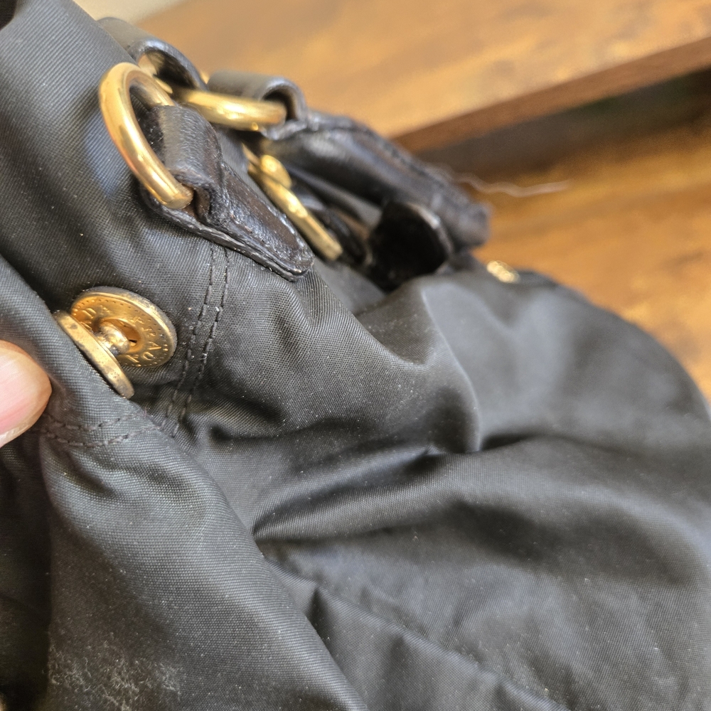 Prada Hobo Black Women's Bag Authentic - Picture 12 of 16
